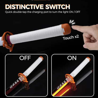 Glowing LED Katanas