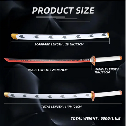 Glowing LED Katanas