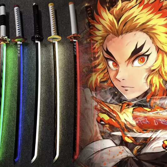 Glowing LED Katanas