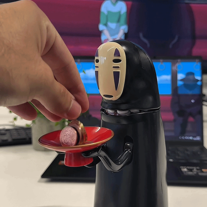 No Face Coin Bank